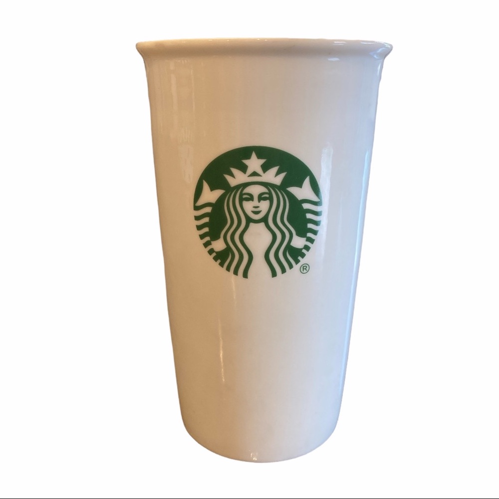 Starbucks 10oz Ceramic Travel Coffee Mug Tumbler 2012 Mermaid Siren